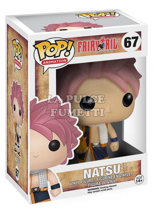 FAIRY TAIL: NATSU - VINYL FIGURE #   67 - POP FUNKO